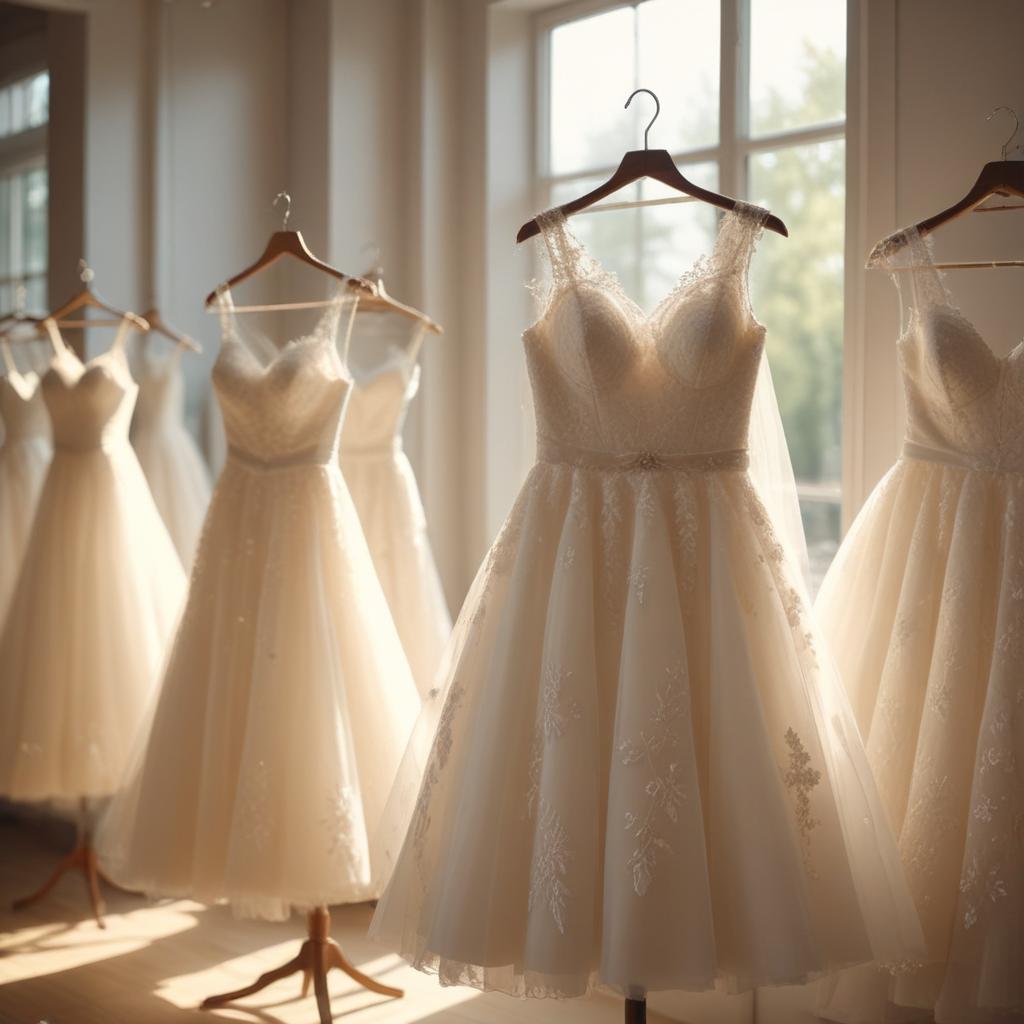 Короткие свадебные платья: фото и цены