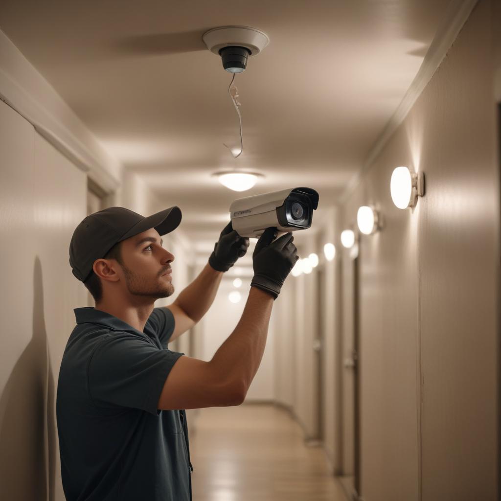 Установка видеонаблюдения в многоквартирных домах